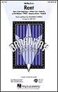 Rent SATB choral sheet music cover